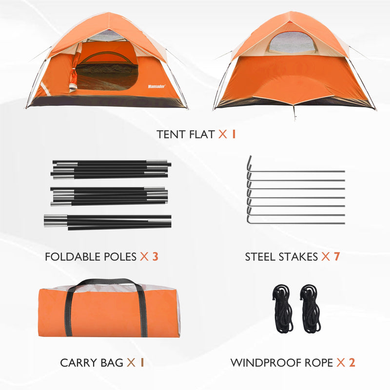 4-person dome tent