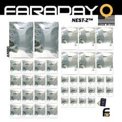 Faraday Defense NEST-Z Mega Kit, 40 EMP Bags in 4 Sizes - photo 2