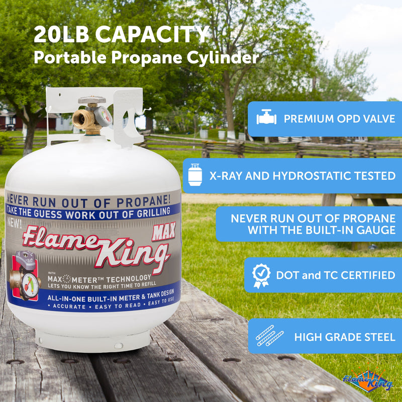 20 lb propane cylinder