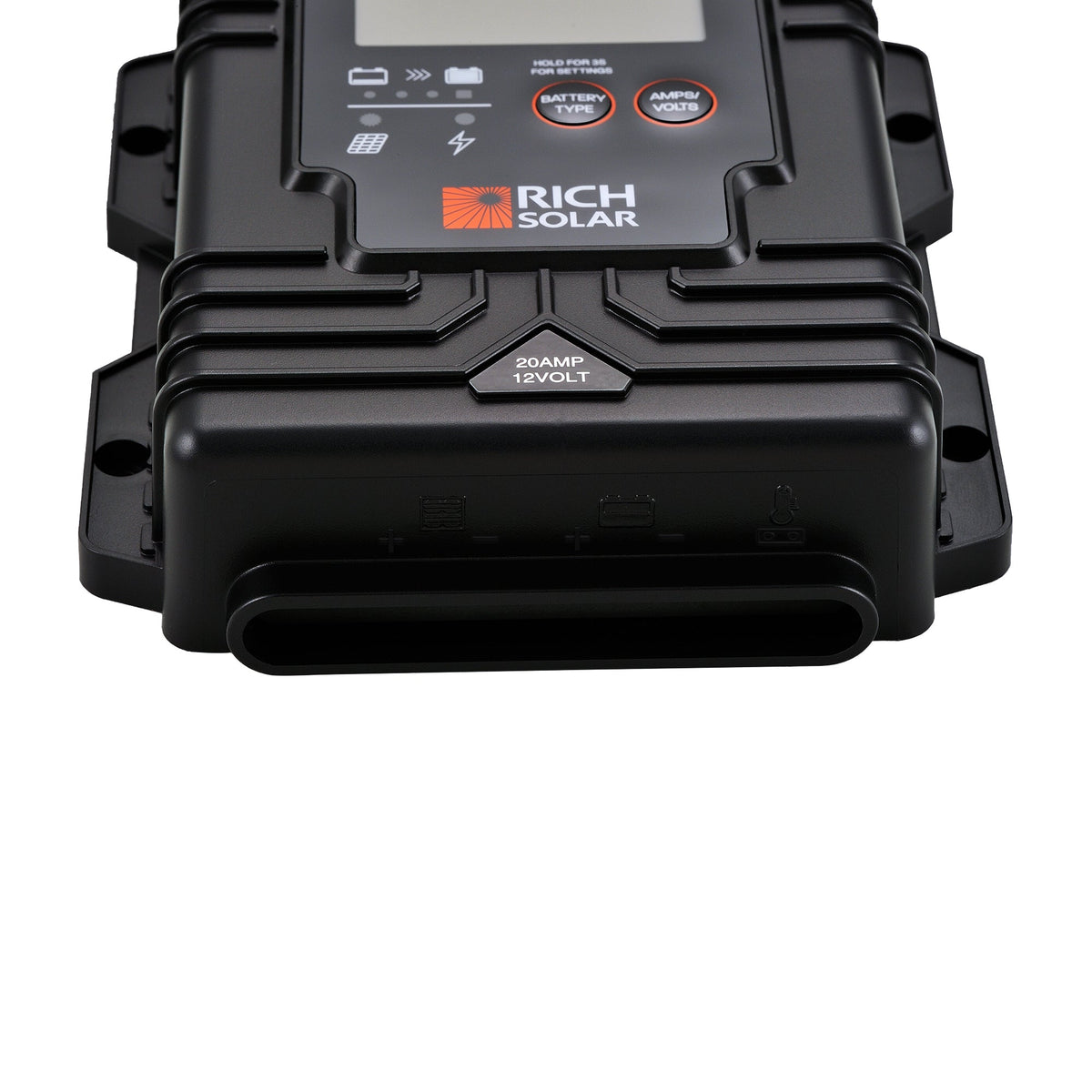 Rich Solar BRAVO Waterproof 20 20 Amp Waterproof PWM Solar Charge Controller