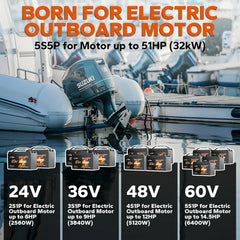 LiTime 12V 100Ah OBM Bluetooth Lithium Battery for Electric Outboards