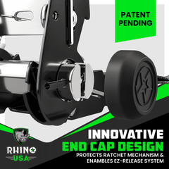 Rhino USA ratchet straps, view 3