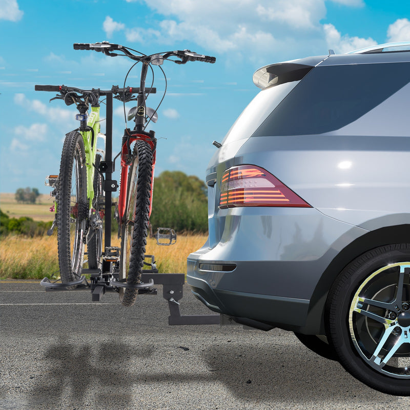 2-bike hitch rack
