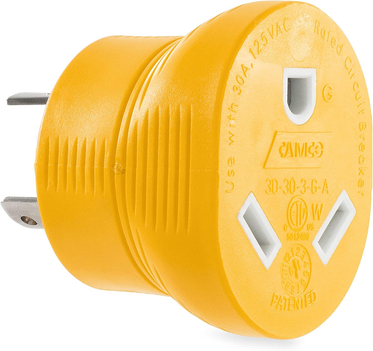 Camco Power Grip Generator Adapter, L5-30P to TT-30R - view 2