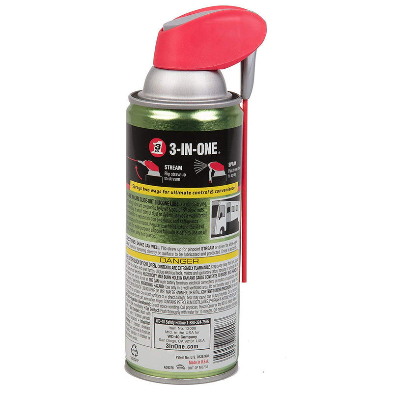 Slide-out silicone and window track lube kit