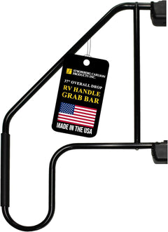 Extended RV entry assist rail