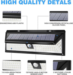 Solar RV Porch Light with Motion Sensor & Remote