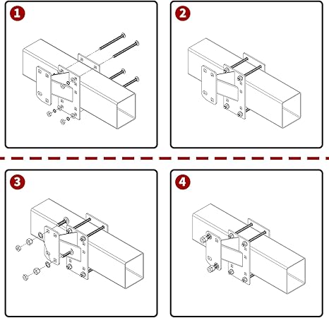 Trailer Spare Tire Mount Heavy Duty 160 Lbs
