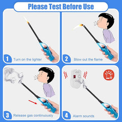 Natural Gas Leak Detector Plug-In for Home & RV