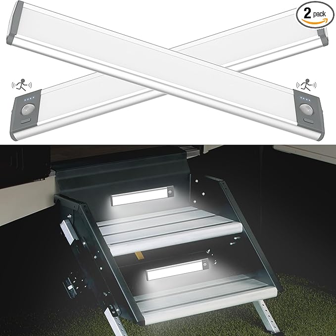 RV Wireless Rechargeable Step Light 3000mAh – RV Parts Giant