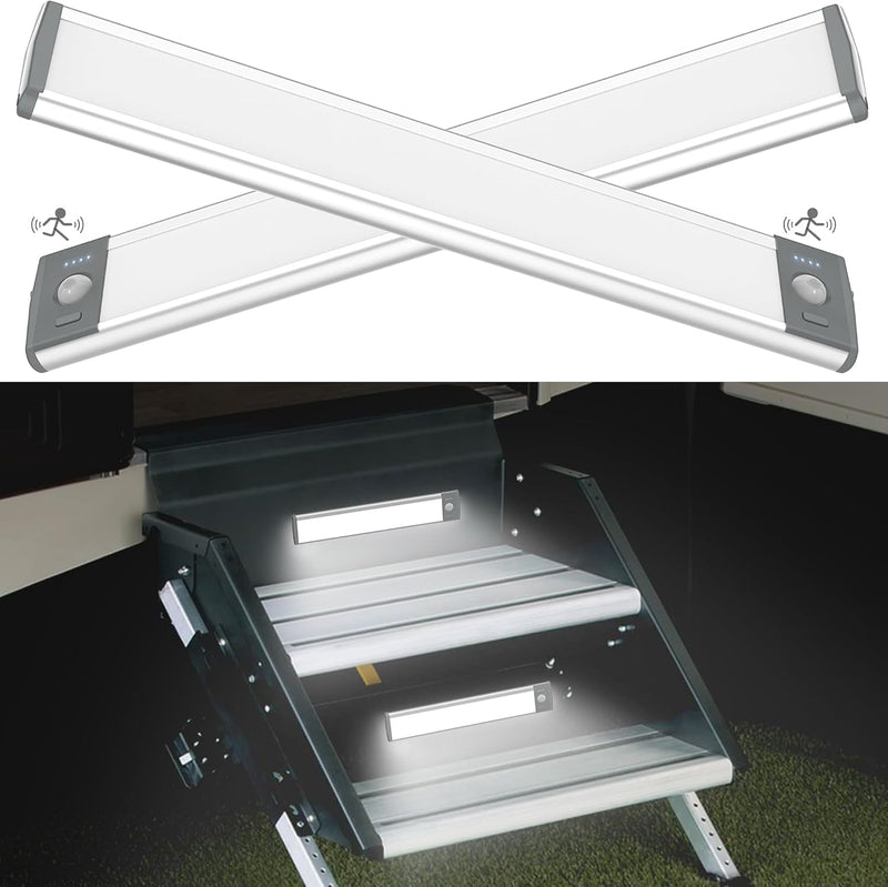 RV Wireless Rechargeable Step Light 3000mAh – product photo