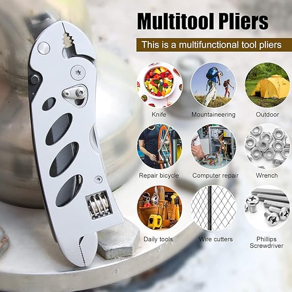 7-in-1 Folding Multitool Wrench