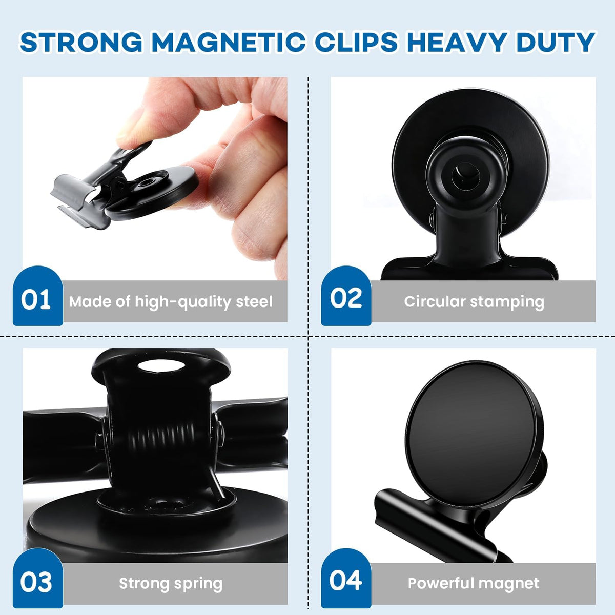 Magnetic clips 20-pack