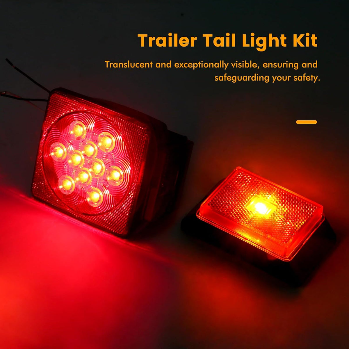 LED trailer light kit