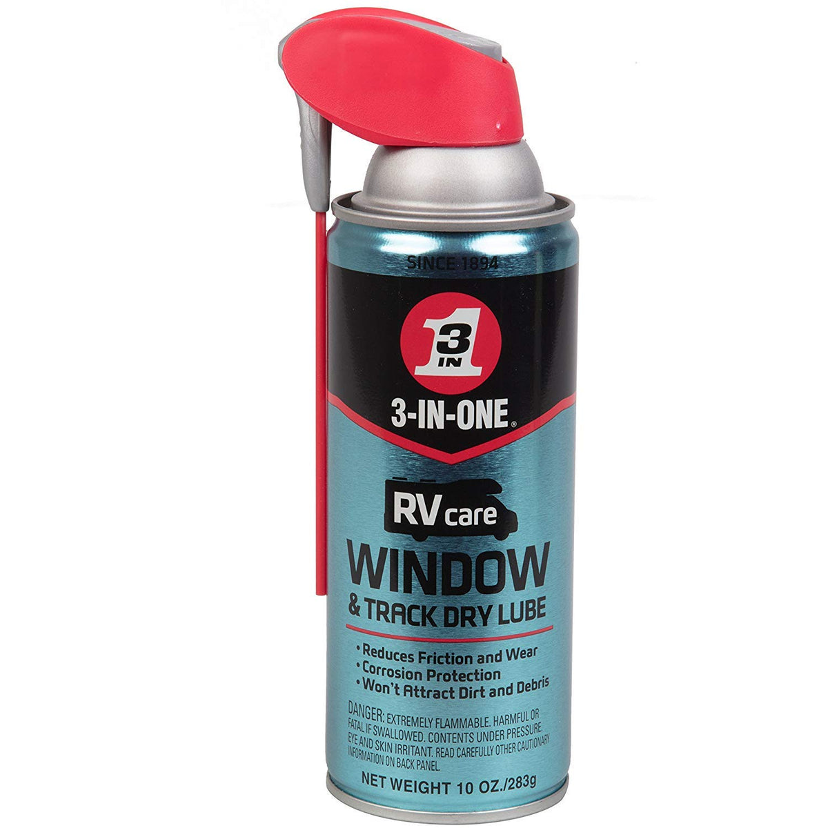 Slide-out silicone and window track lube kit
