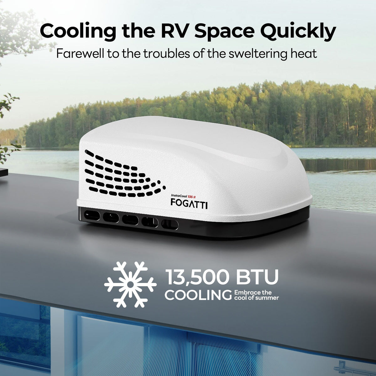 13,500 BTU RV air conditioner