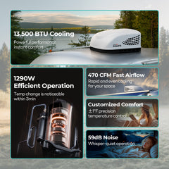 13,500 BTU RV air conditioner