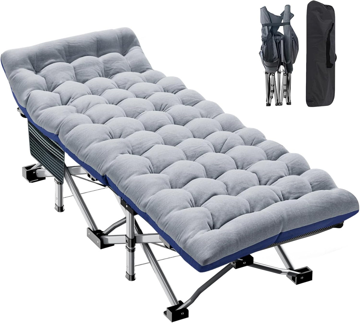 Folding camping cot 28 inch wide