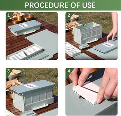 12-in-1 Collapsible Camping Cutting Board