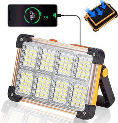 Solar Work Light 120W 144 LED 10000LM with Stand