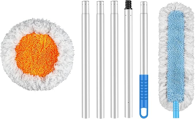 RV Awning Cleaning Mop with Extendable Pole