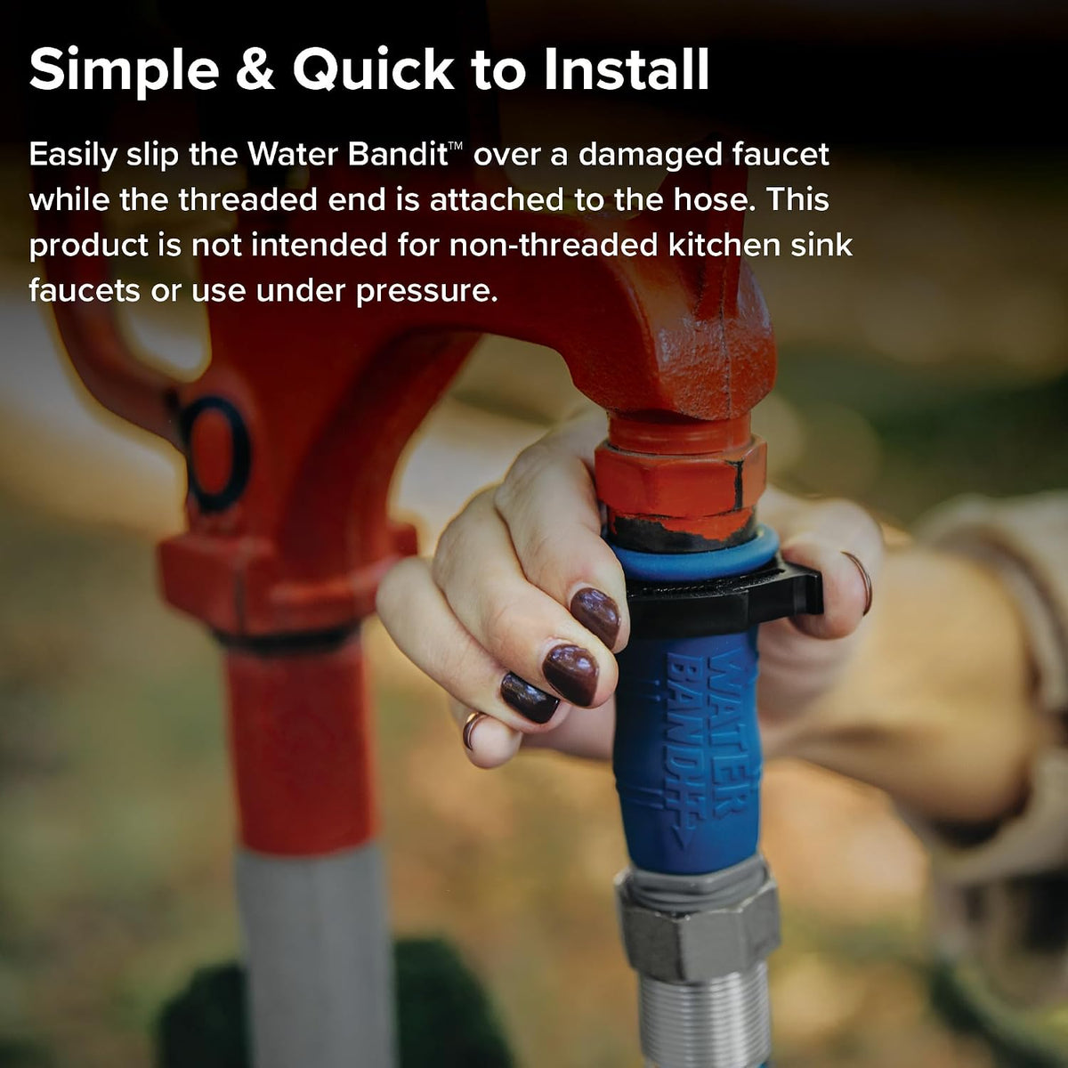 Camco Water Bandit Faucet Adapter - view 3