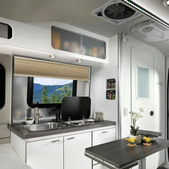 RV pleated blackout window blind
