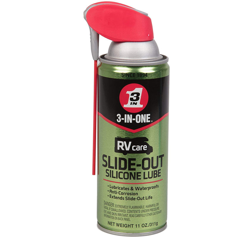 Slide-out silicone and window track lube kit
