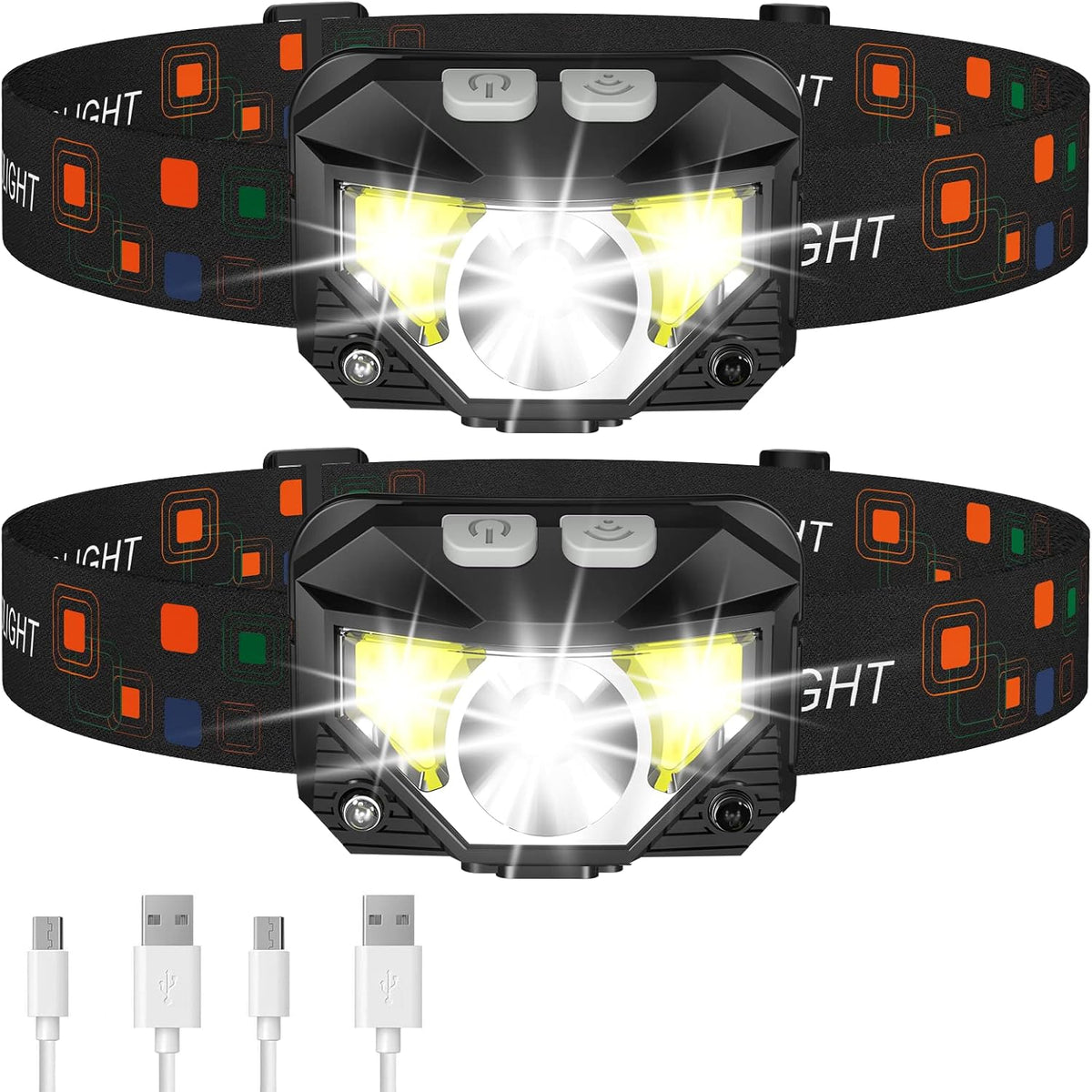 Rechargeable LED headlamp