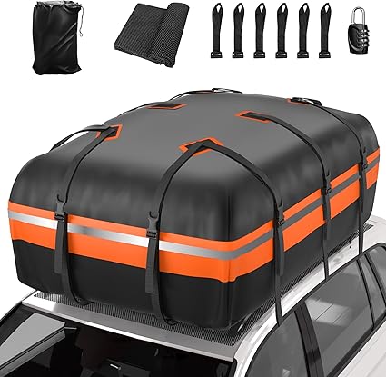 Rooftop cargo bag 21 cubic feet 1000D PVC - view 2