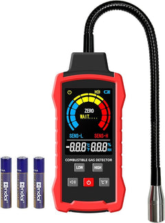 Gas Leak Detector 11" Gooseneck Propane/Natural Gas