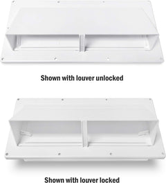 RV stove exhaust vent cover