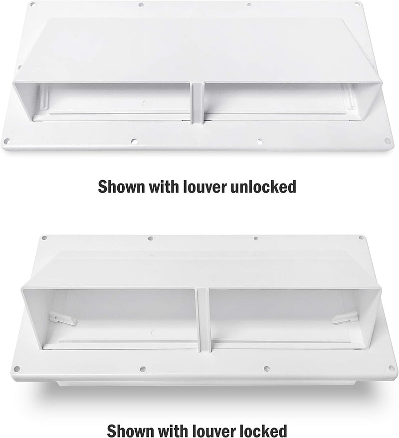 RV stove exhaust vent cover