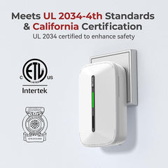 CO Detector Plug-In 10-Year Battery GS846A 2-Pack