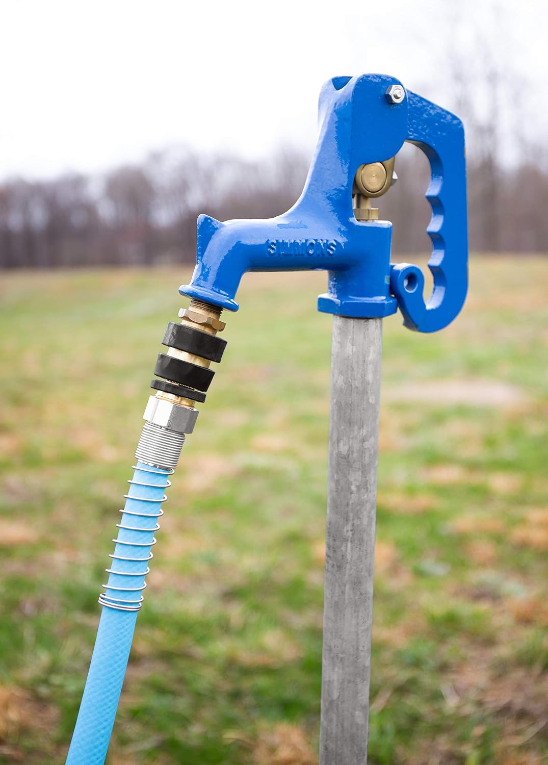 Camco Brass Quick Hose Connect with Auto Shut-Off - view 2