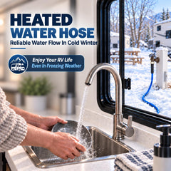 30 ft heated RV water hose