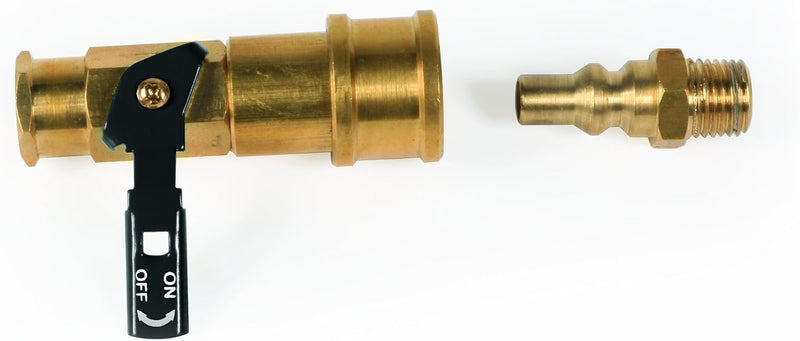 Camco Propane Quick-Connect Kit, Valve and Full Flow Plug