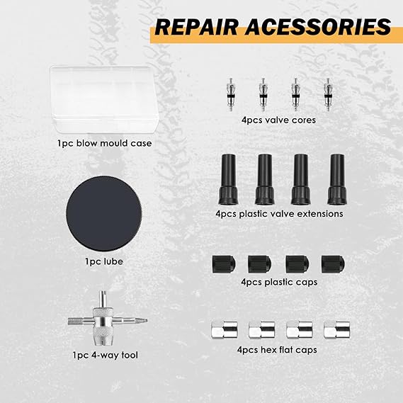 Tire Repair Kit 78pc Heavy Duty Universal