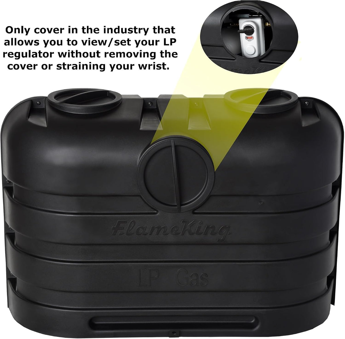Dual 20 lb propane tank cover
