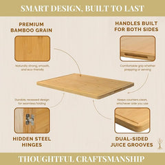 Foldable Stovetop Cover / Cutting Board 29"x21"