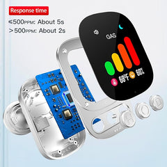 3-in-1 Combustible Gas Leak Detector Plug-In with Battery