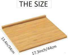 Bamboo Over-Counter Sink Cutting Board 17.3"x13.4"