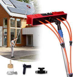 Solar Panel Cleaning Water-Fed Pole Kit 26ft