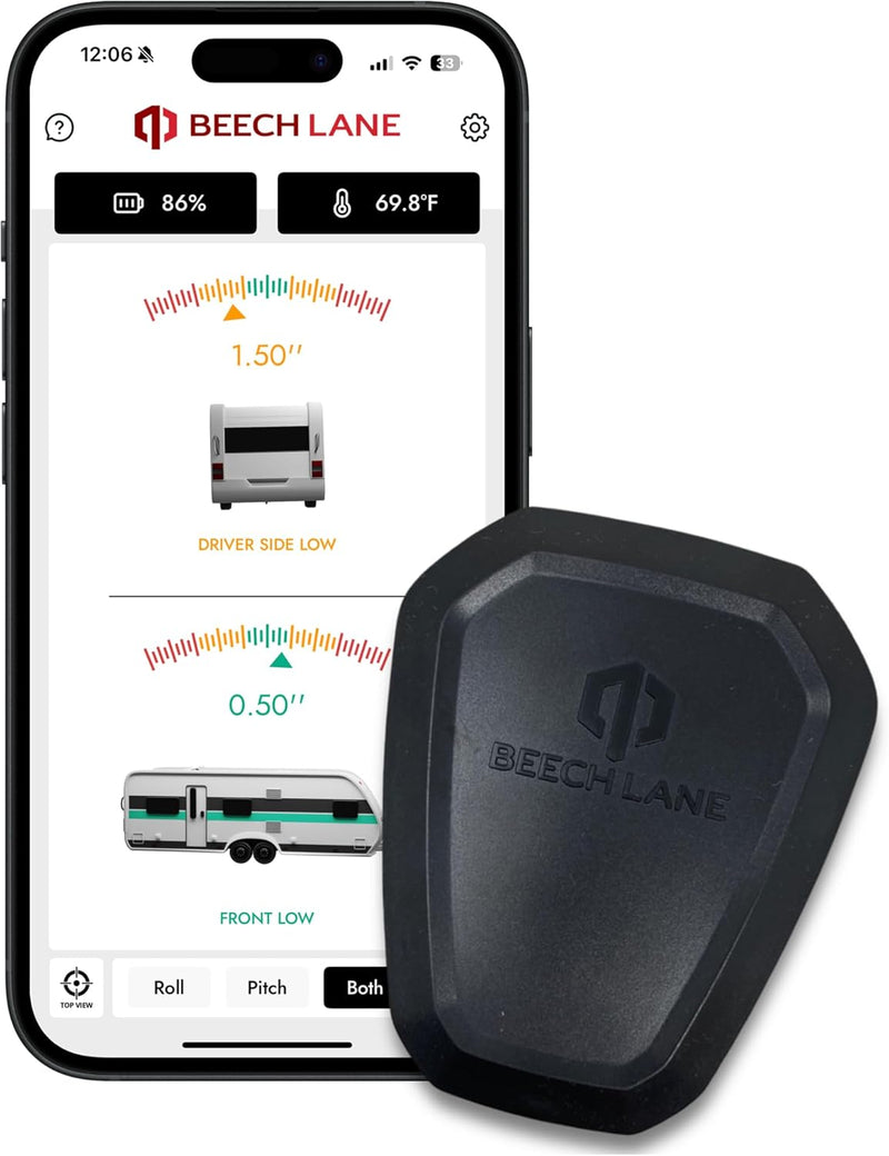 Wireless RV leveling system