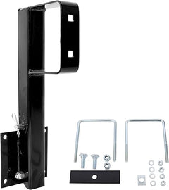 Folding Spare Tire Carrier RV 4" Square Bumper