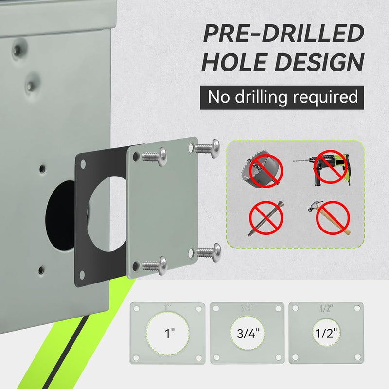 50 amp RV power outlet box