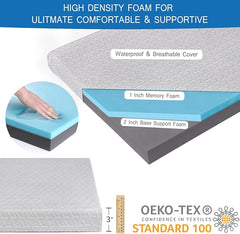 Memory Foam Camping Mattress Pad