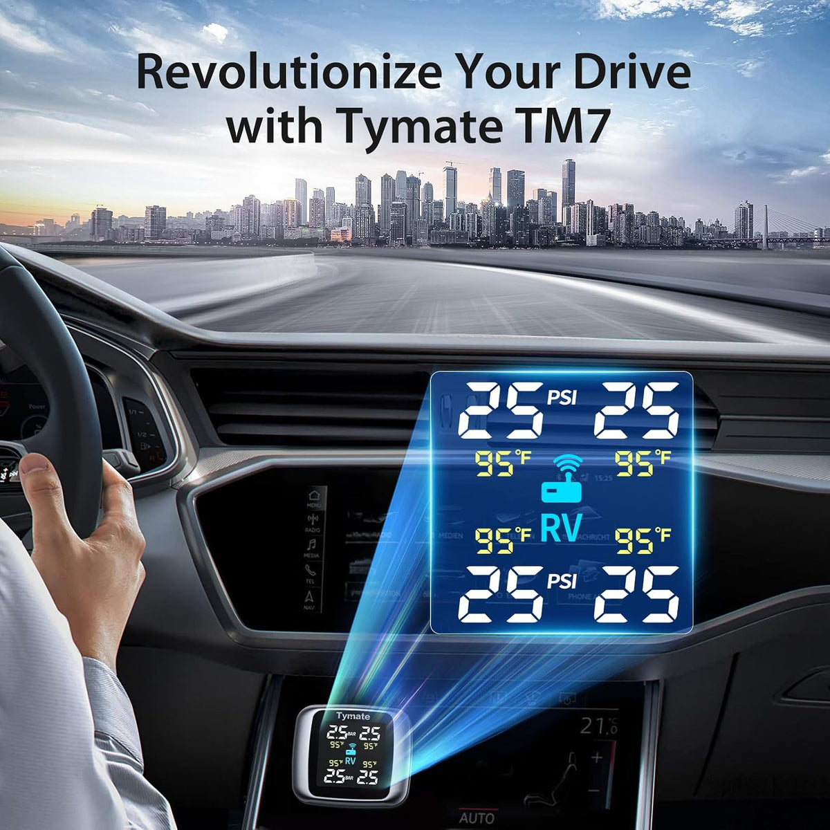 RV tire pressure monitoring system TM7
