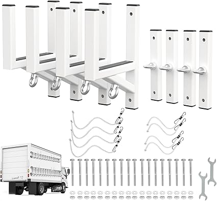 Cargo Trailer Ladder Rack 400lb Side Mount