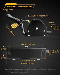 Spare Tire Hoist/Winch Carrier for RV & Trailer